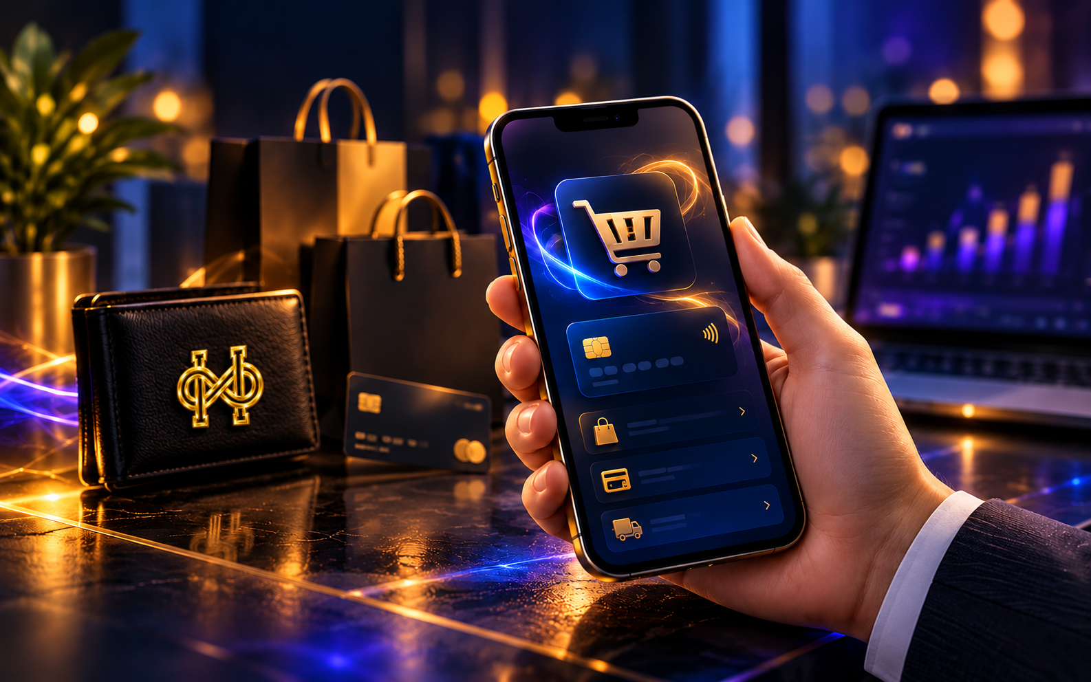 خرید آنلاین با گوشی همراه